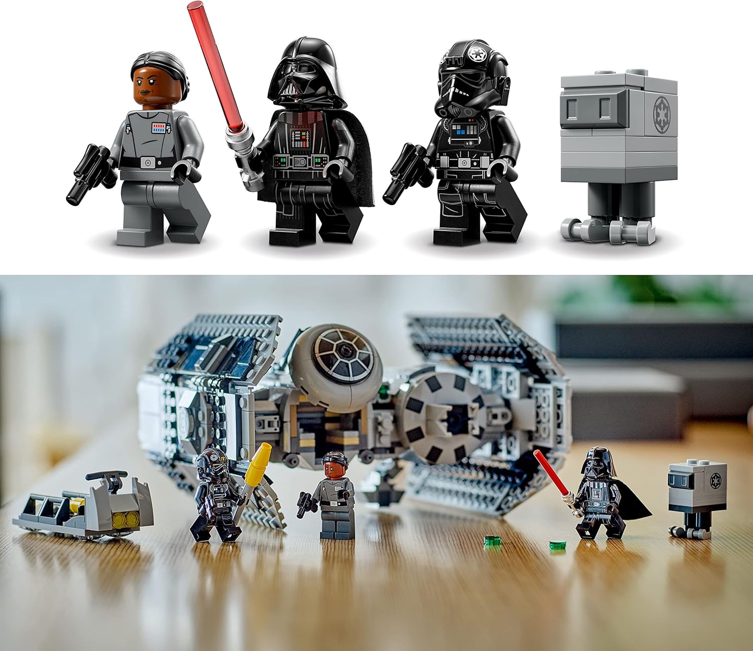 LEGO Star Wars TIE Bomber Starfighter with Darth Vader & Gonk Droid — image 3