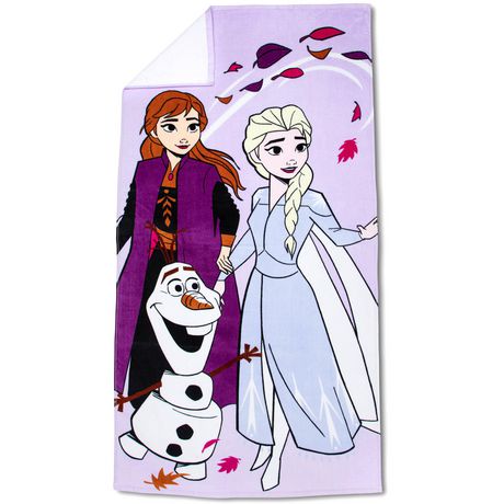 Frozen 2 (Anna, Elsa & Olaf) Towel — image 2