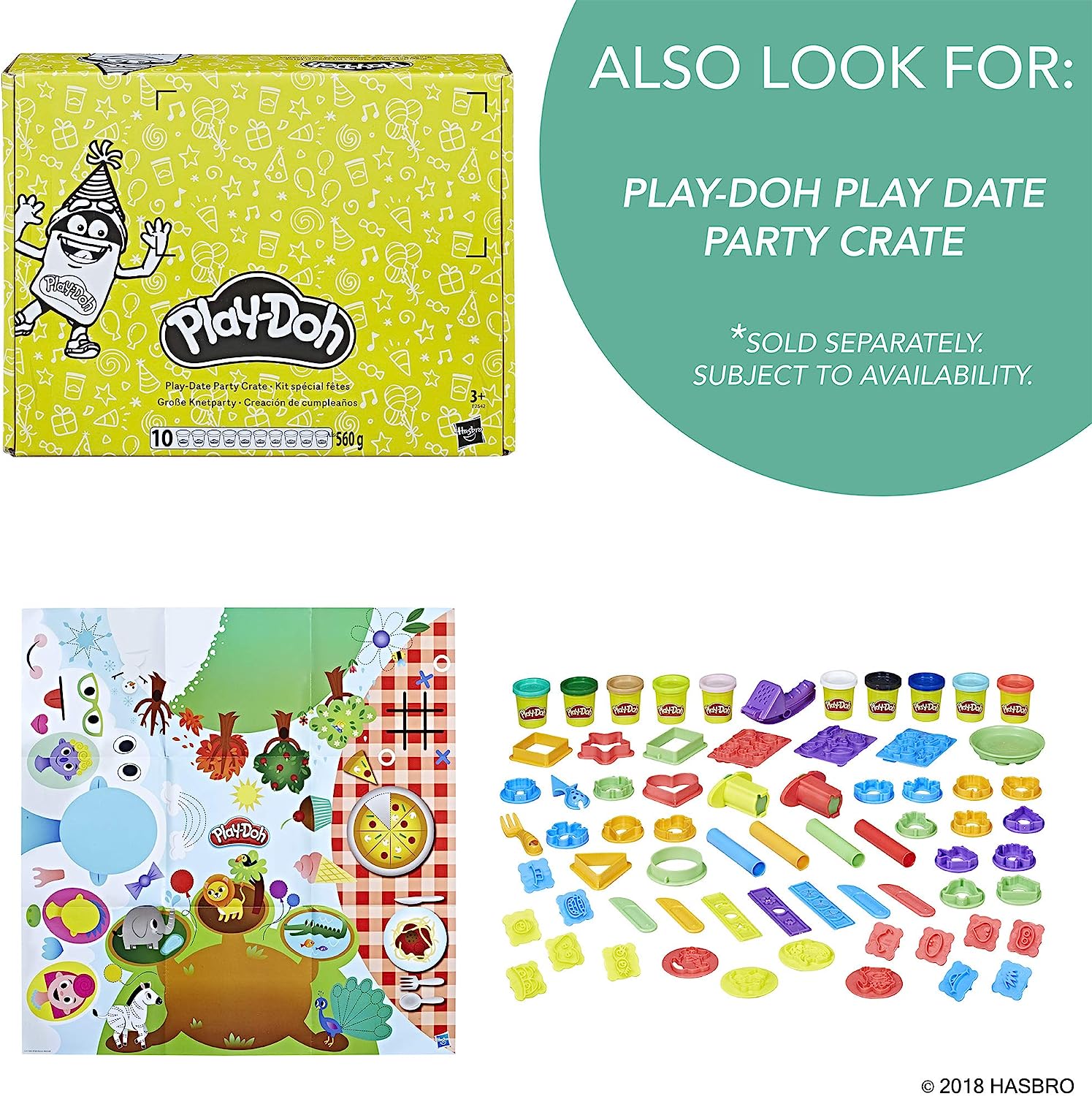 Play-Doh Preschool FUNdamentals Box – Creative Arts & Crafts Set — image 2