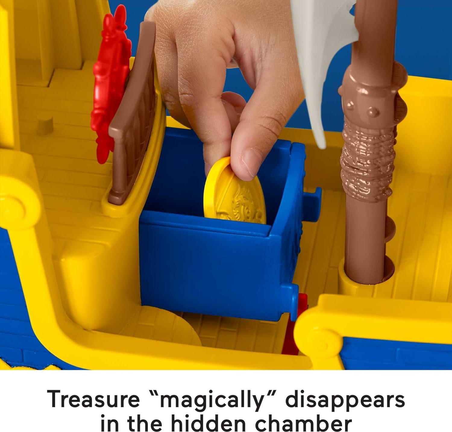 Santiago of the Seas El Bravo Pirate Ship Playset – Lights & Sounds – Fisher-Price — image 2