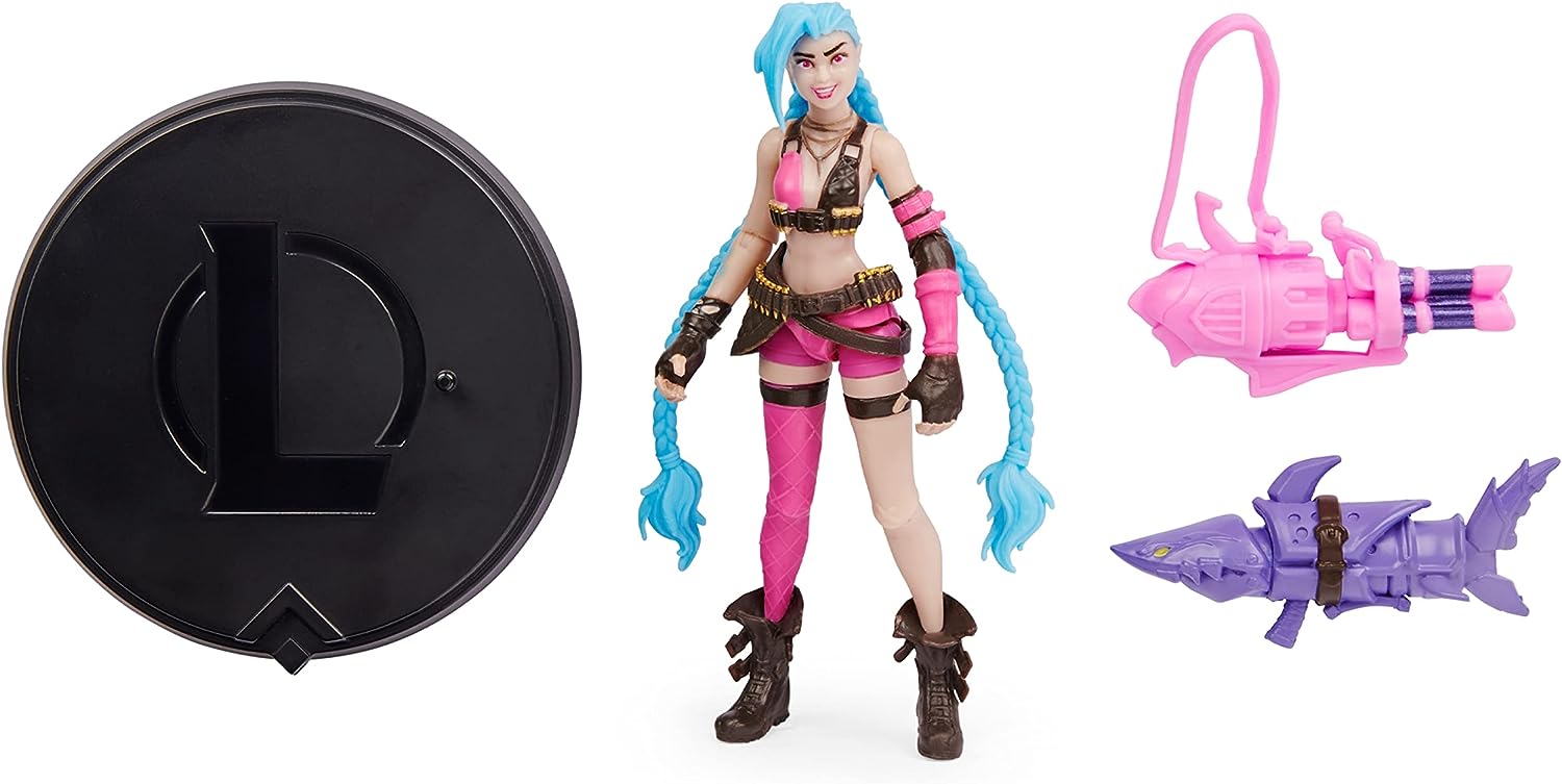 4" Jinx Figure (1st Edition) – League of Legends Champion Collection — image 5